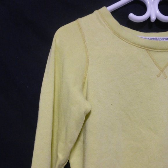 PINK, VICTORIA'S SECRET, xs, extra small, graphic yellow sweatshirt, EUC - Picture 5 of 15